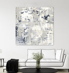Crisscross by PI Studio on GIANT ART - blue abstract