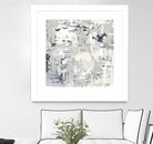 Crisscross by PI Studio on GIANT ART - blue abstract