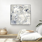 Crisscross by PI Studio on GIANT ART - blue abstract