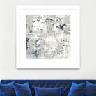 Crisscross by PI Studio on GIANT ART - blue abstract