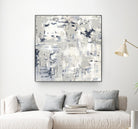 Crisscross by PI Studio on GIANT ART - blue abstract