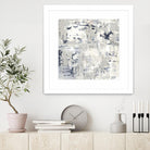 Crisscross by PI Studio on GIANT ART - blue abstract