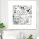 Crisscross by PI Studio on GIANT ART - blue abstract