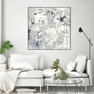 Crisscross by PI Studio on GIANT ART - blue abstract