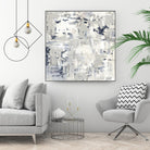 Crisscross by PI Studio on GIANT ART - blue abstract