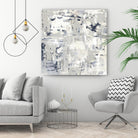 Crisscross by PI Studio on GIANT ART - blue abstract