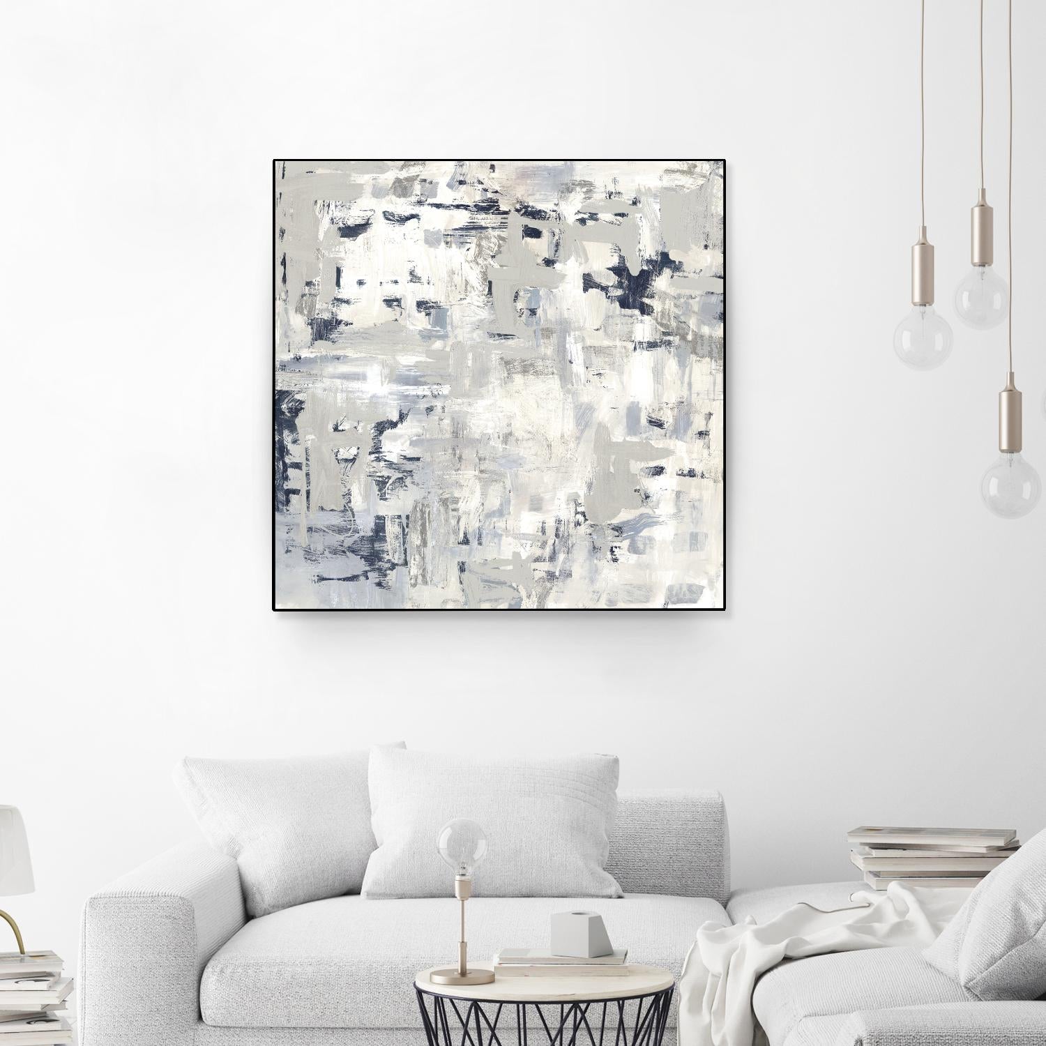 Crisscross by PI Studio on GIANT ART - blue abstract