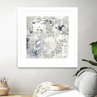 Crisscross by PI Studio on GIANT ART - blue abstract