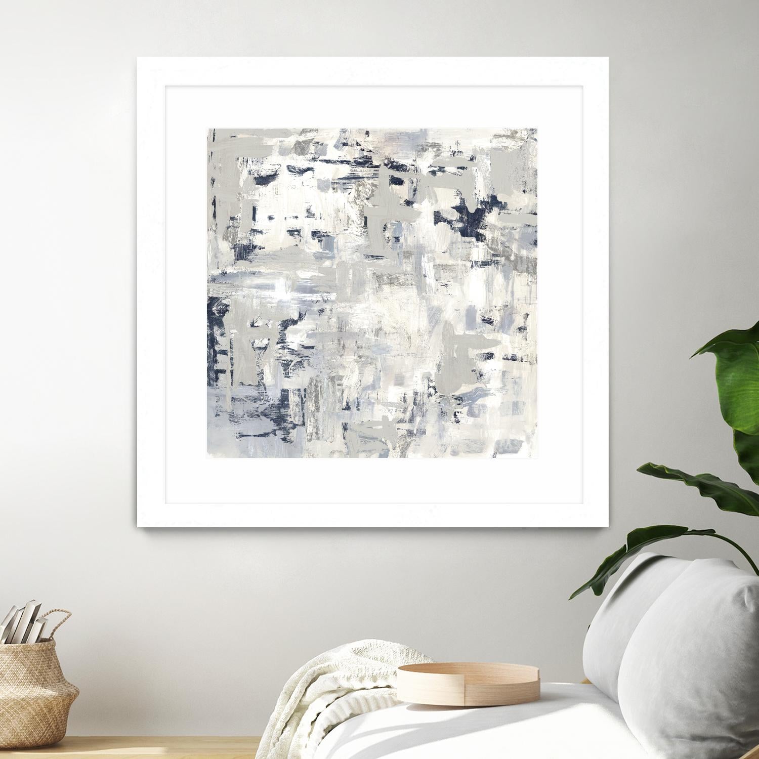 Crisscross by PI Studio on GIANT ART - blue abstract