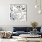 Crisscross by PI Studio on GIANT ART - blue abstract