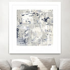 Crisscross by PI Studio on GIANT ART - blue abstract