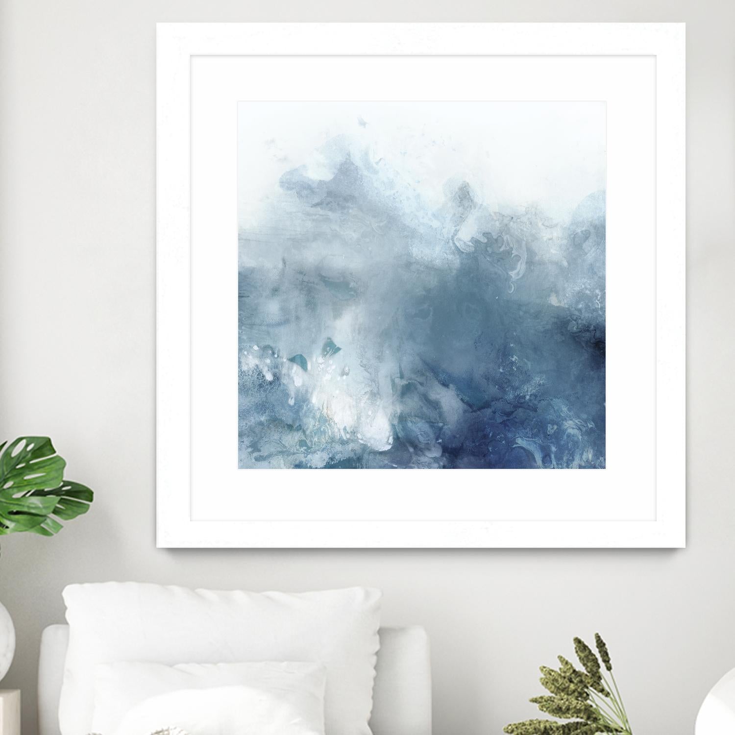 Watercolor Stain I by PI Studio on GIANT ART - white abstract