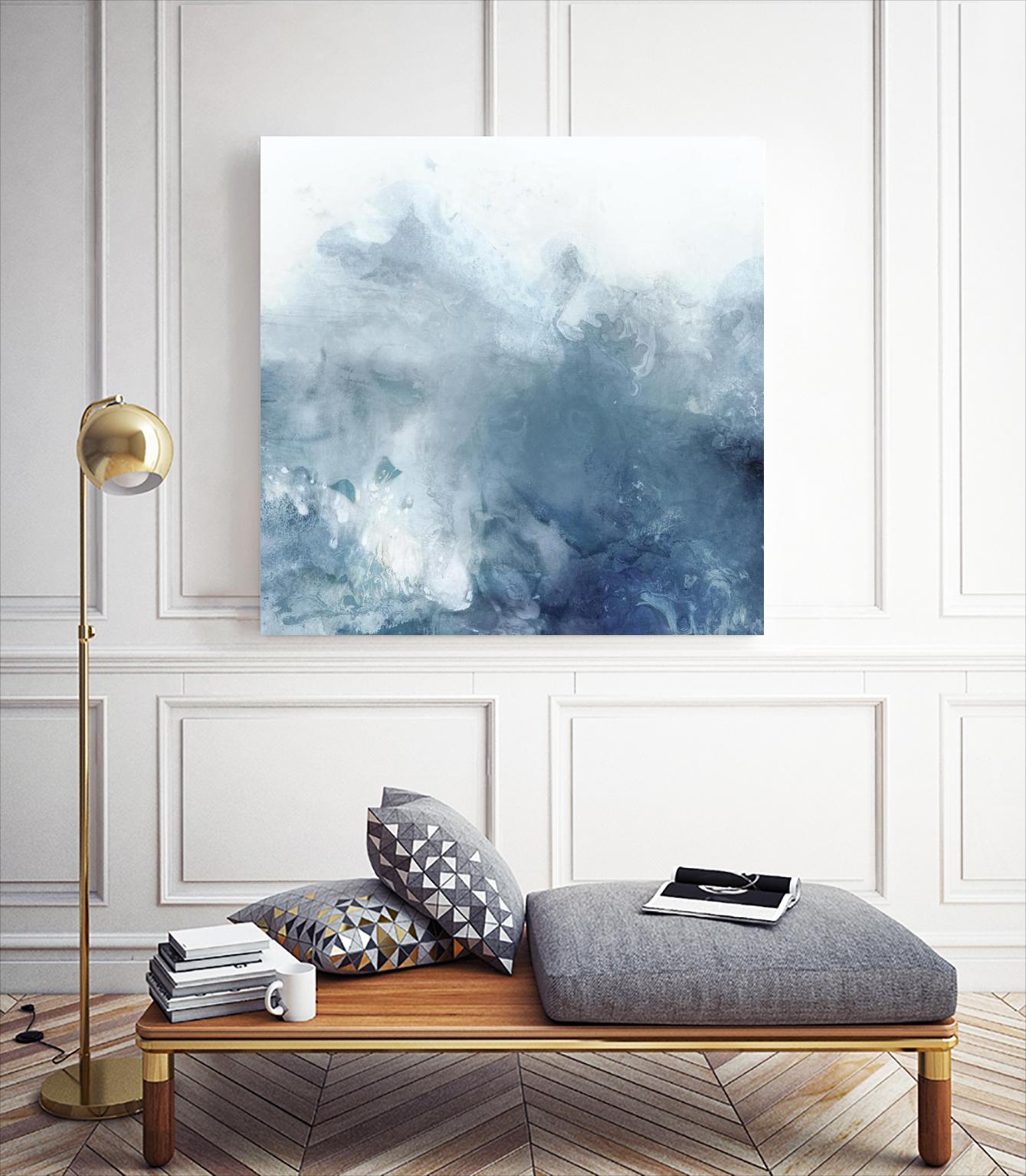 Watercolor Stain I by PI Studio on GIANT ART - white abstract