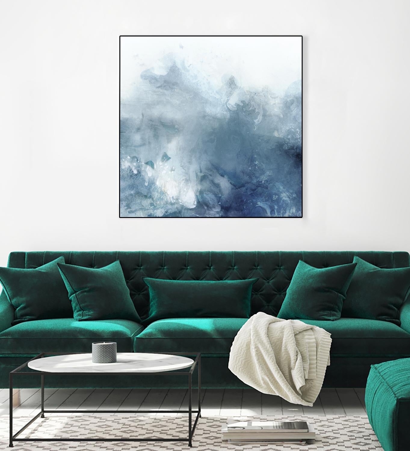 Watercolor Stain I by PI Studio on GIANT ART - white abstract