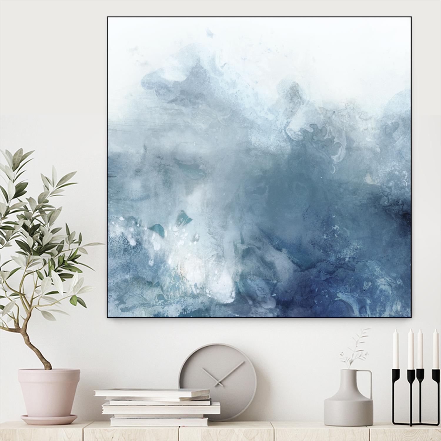 Watercolor Stain I by PI Studio on GIANT ART - white abstract