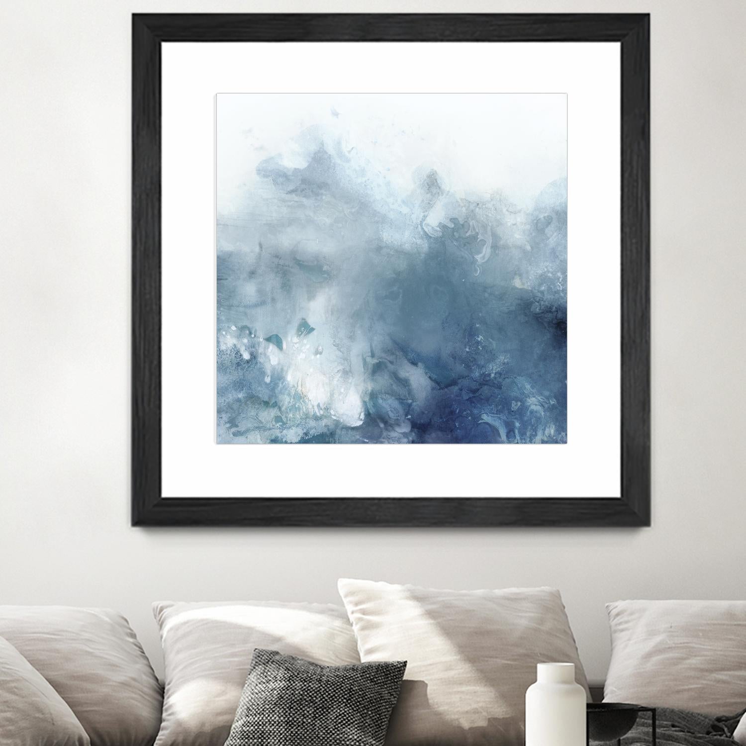 Watercolor Stain I by PI Studio on GIANT ART - white abstract