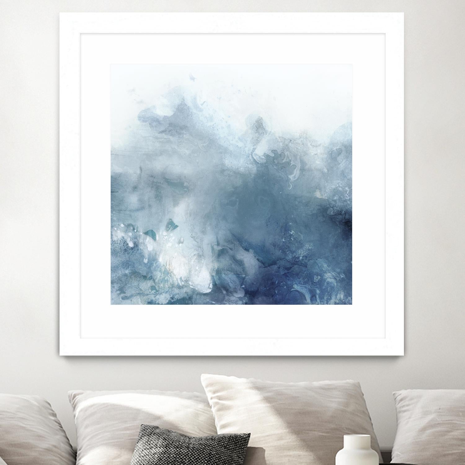 Watercolor Stain I by PI Studio on GIANT ART - white abstract