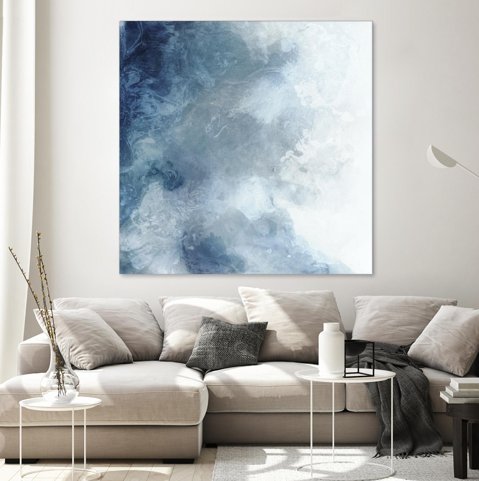 Watercolor Stain II by PI Studio on GIANT ART - white abstract