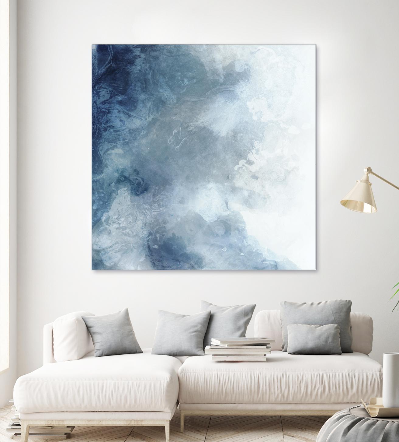 Watercolor Stain II by PI Studio on GIANT ART - white abstract