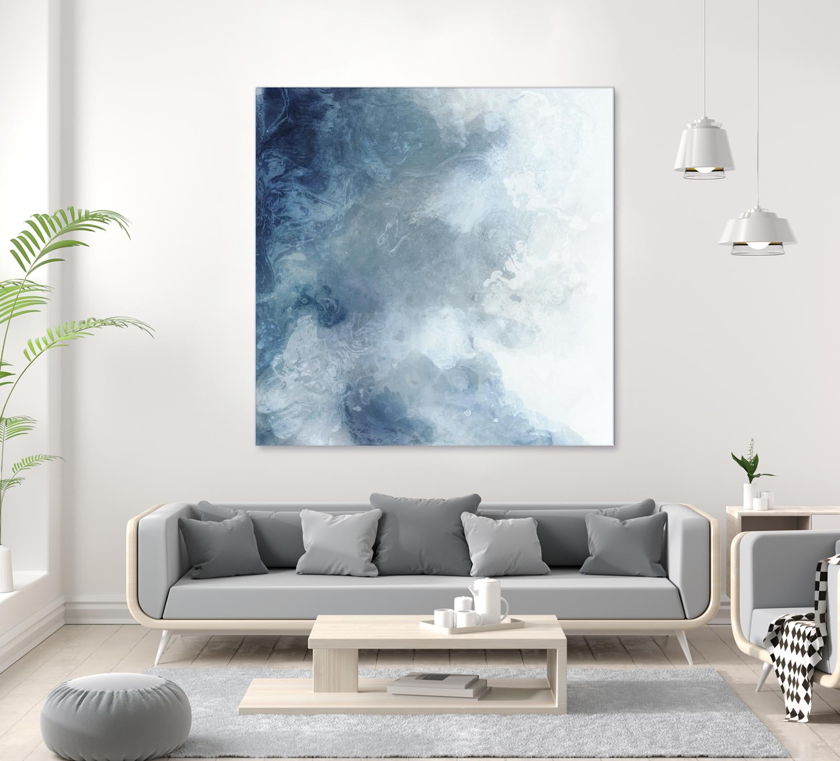 Watercolor Stain II by PI Studio on GIANT ART - white abstract
