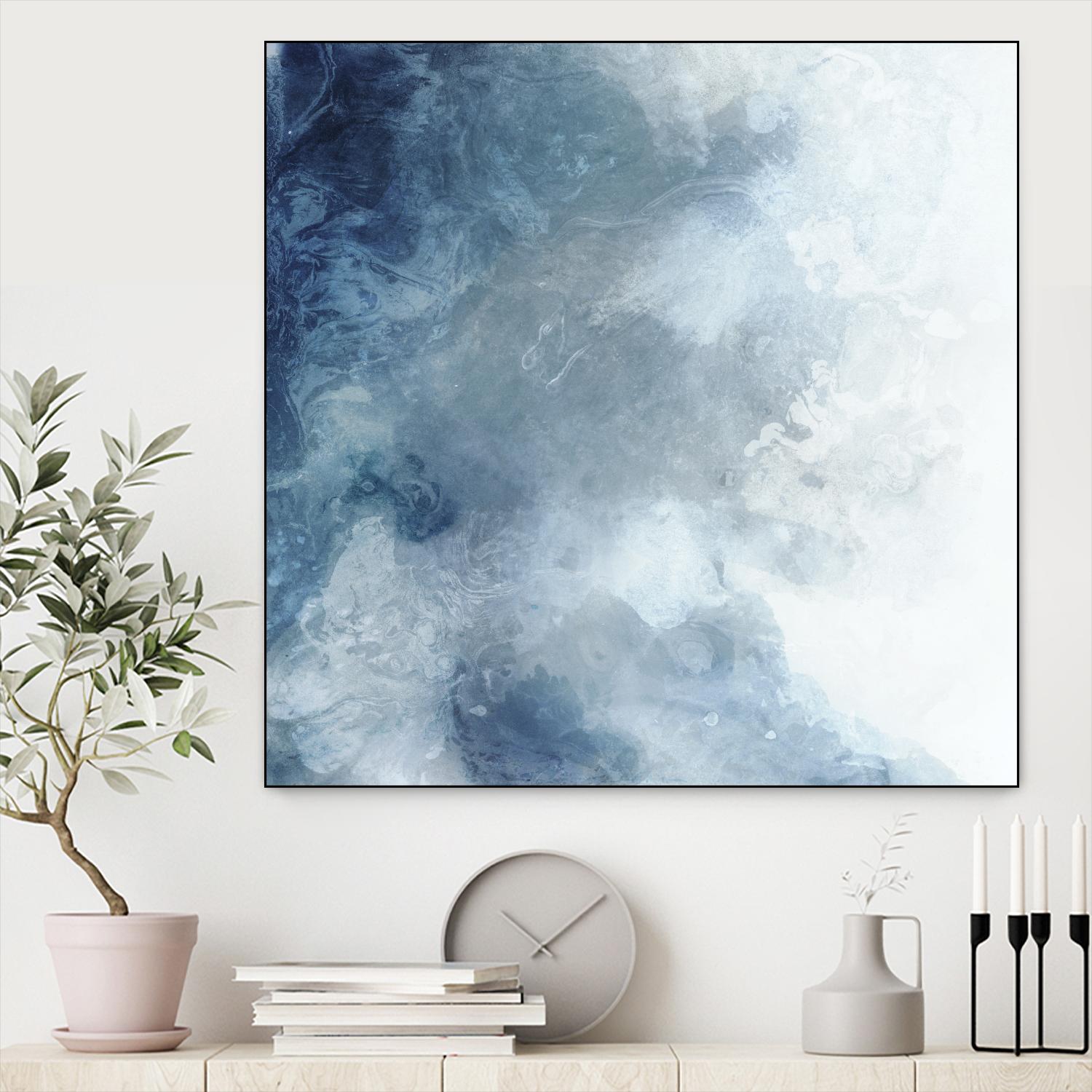 Watercolor Stain II by PI Studio on GIANT ART - white abstract