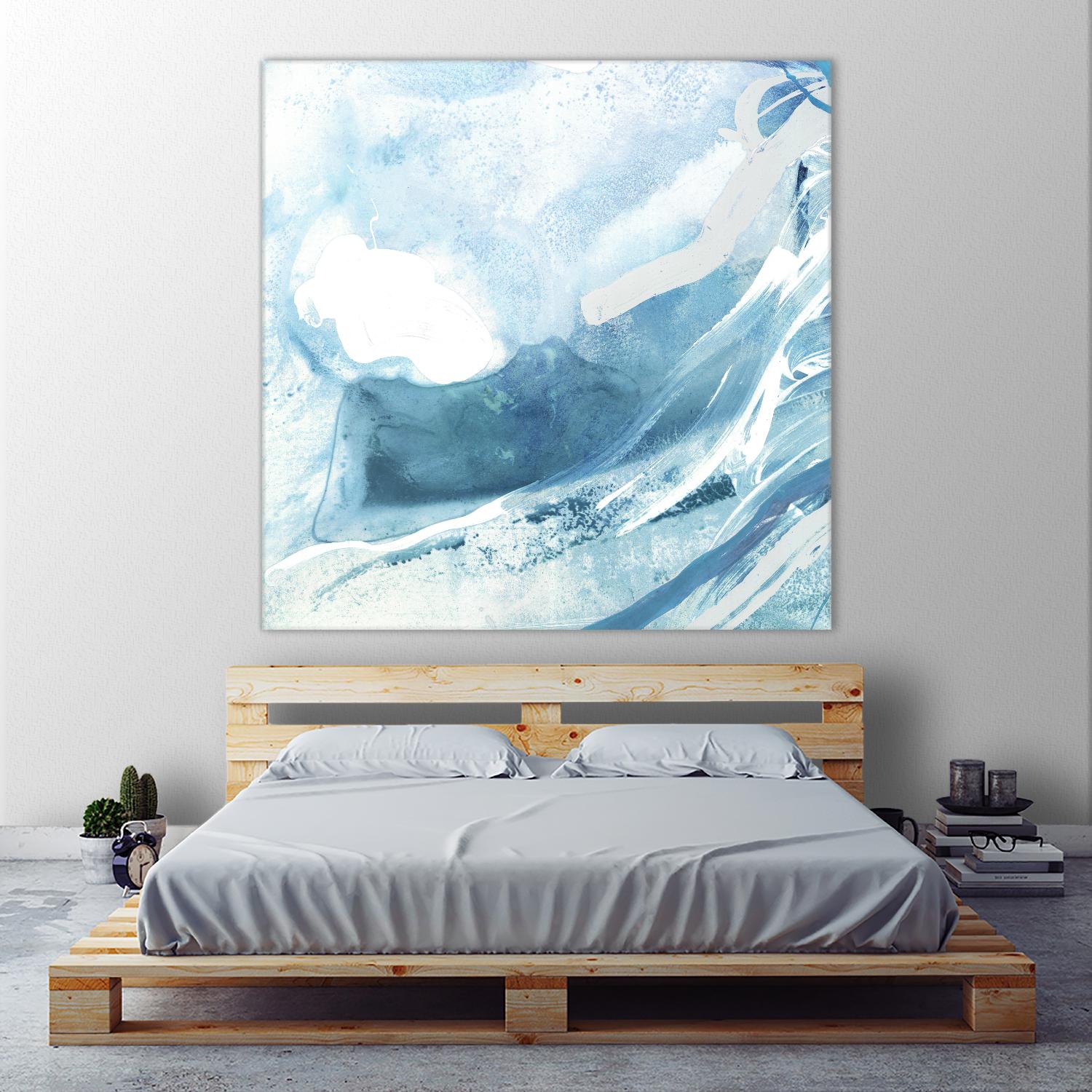 Water Pocket I by PI Studio on GIANT ART - white abstract