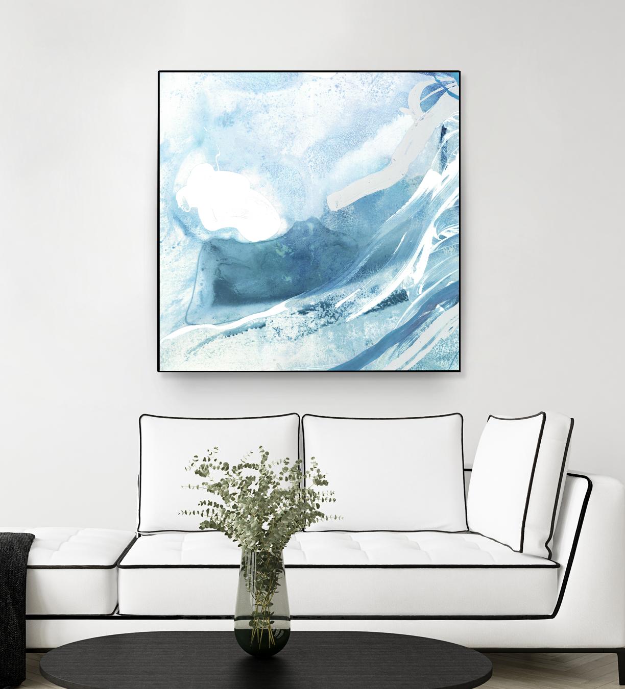 Water Pocket I by PI Studio on GIANT ART - white abstract