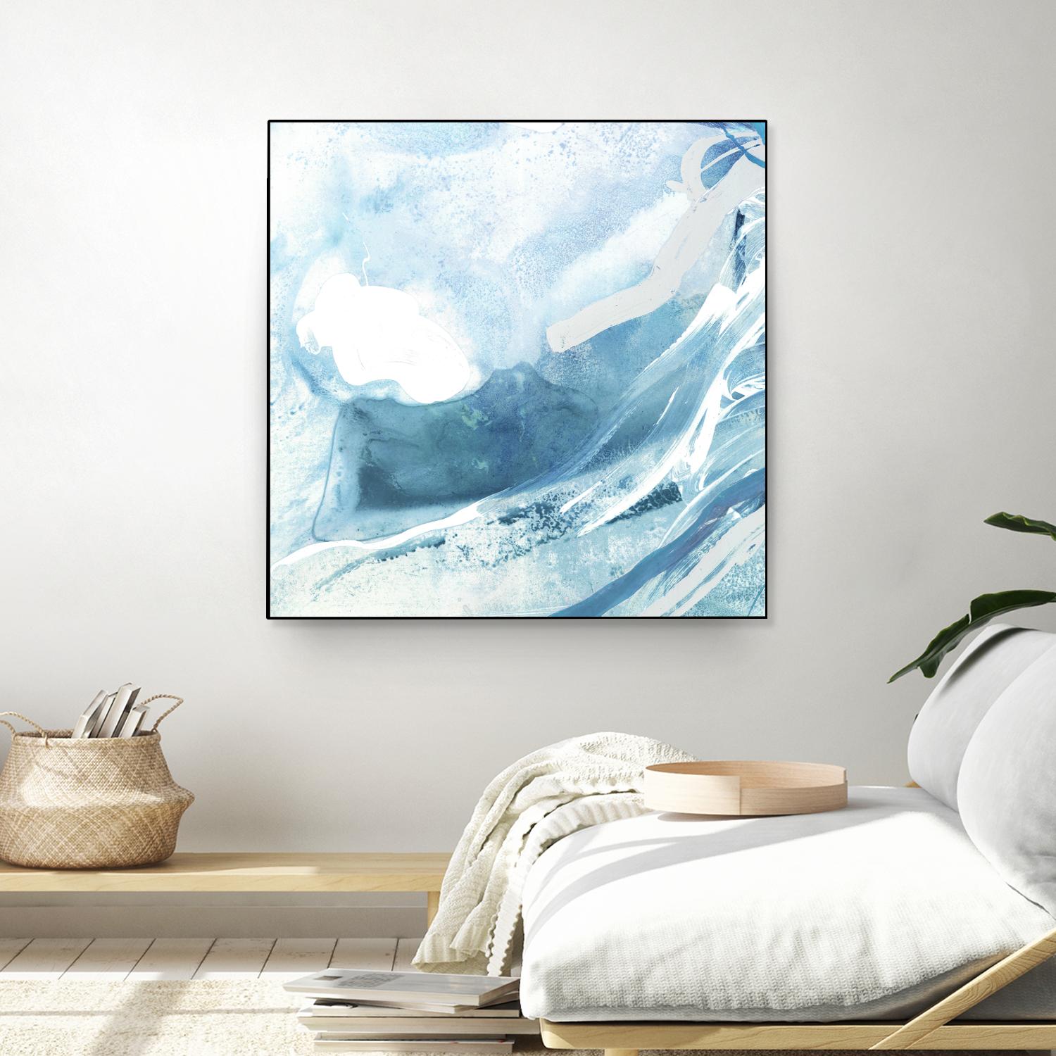 Water Pocket I by PI Studio on GIANT ART - white abstract