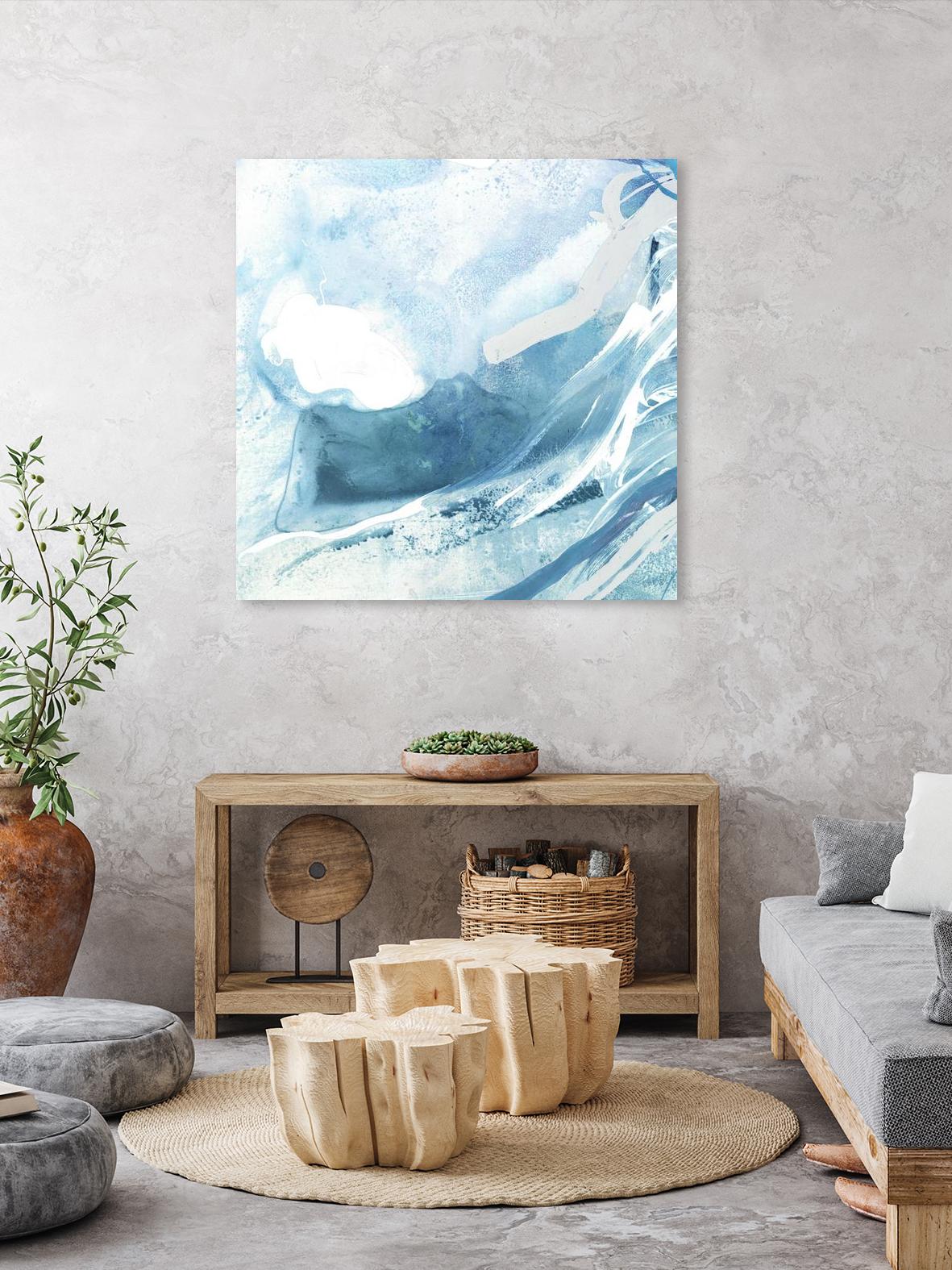 Water Pocket I by PI Studio on GIANT ART - white abstract