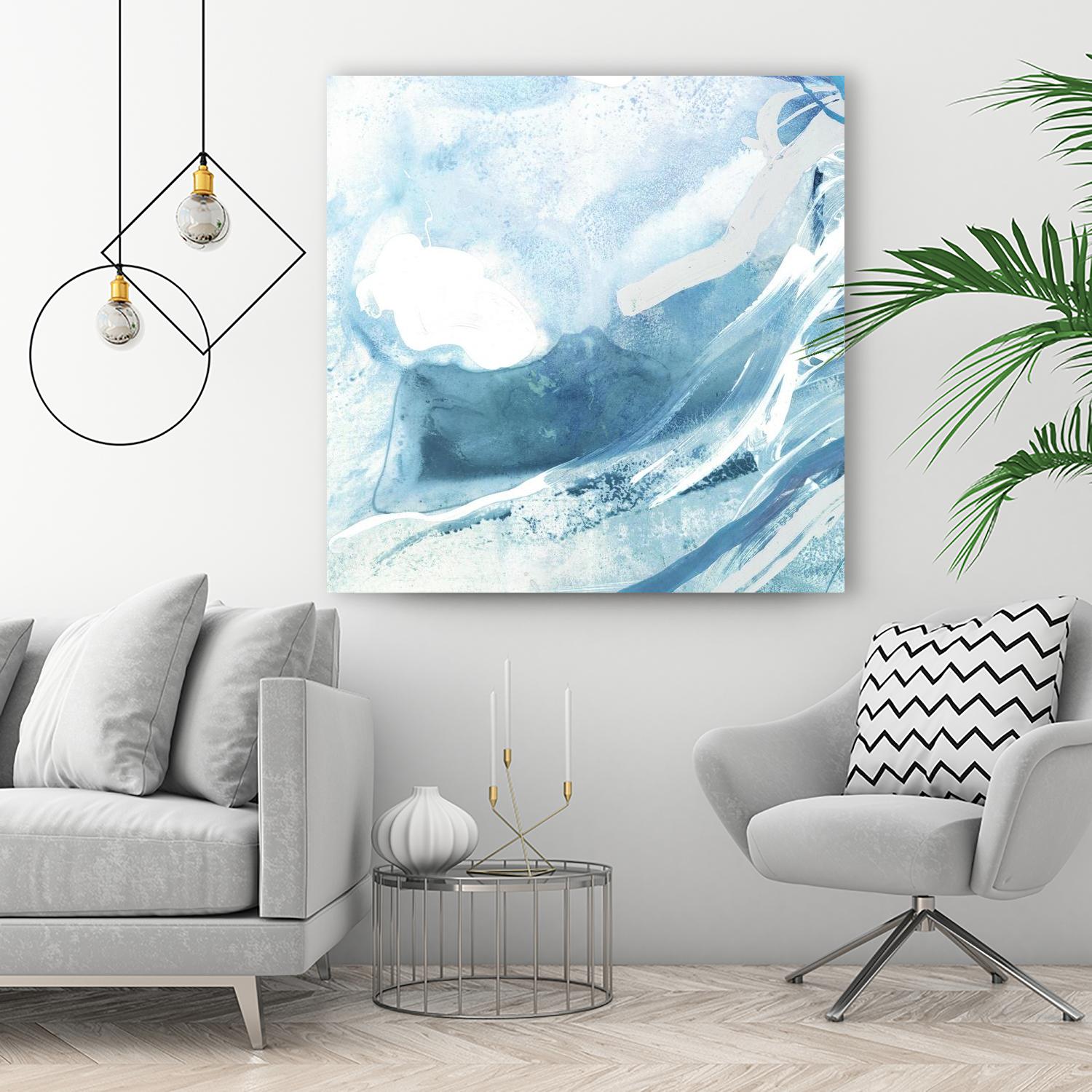 Water Pocket I by PI Studio on GIANT ART - white abstract