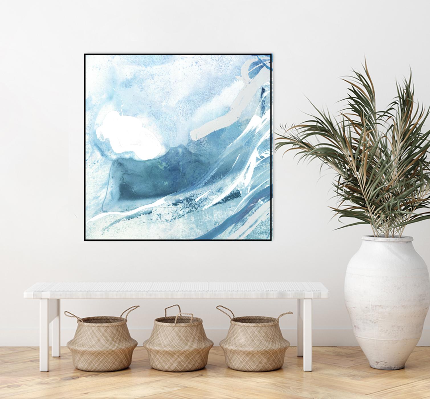Water Pocket I by PI Studio on GIANT ART - white abstract