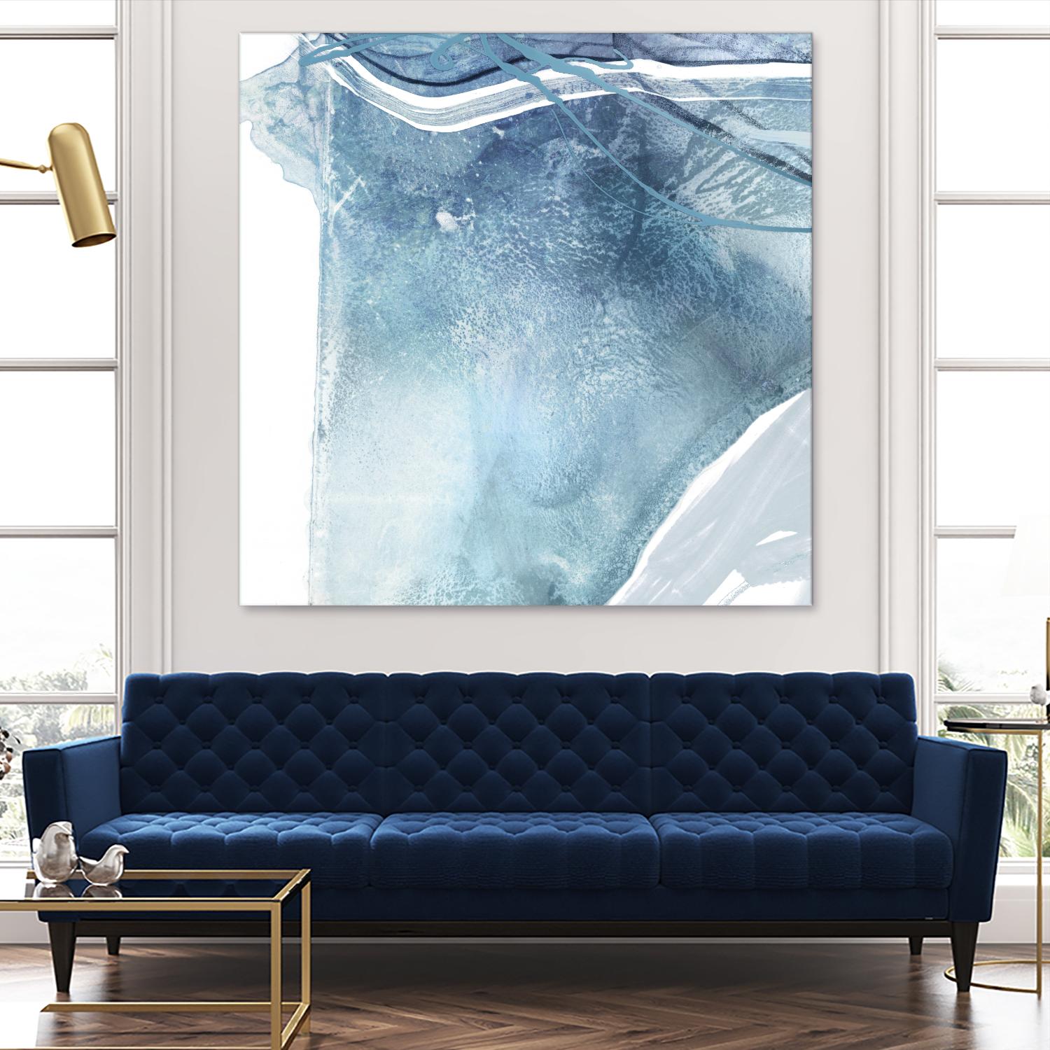 Water Pocket II by PI Studio on GIANT ART - white abstract