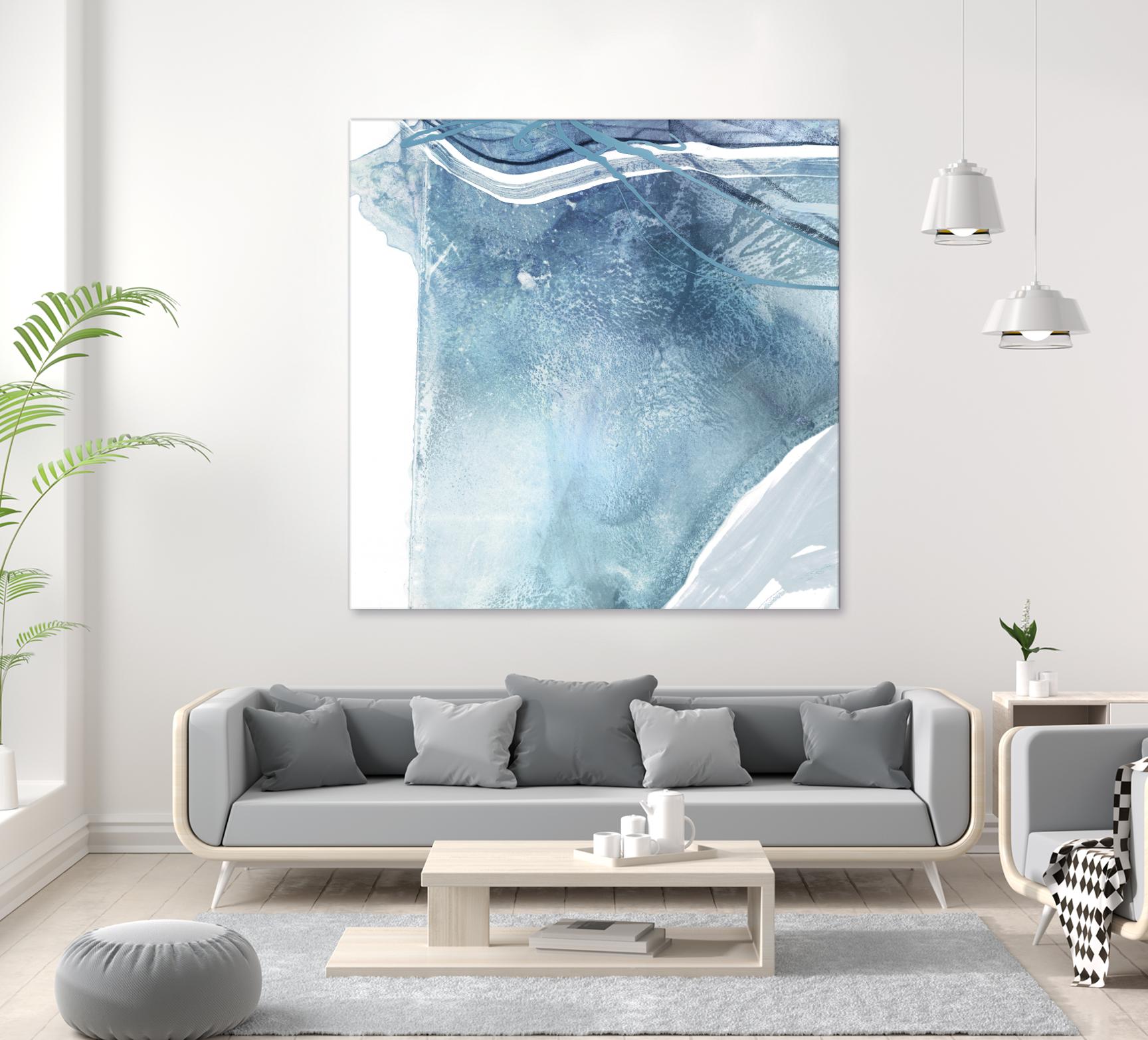 Water Pocket II by PI Studio on GIANT ART - white abstract