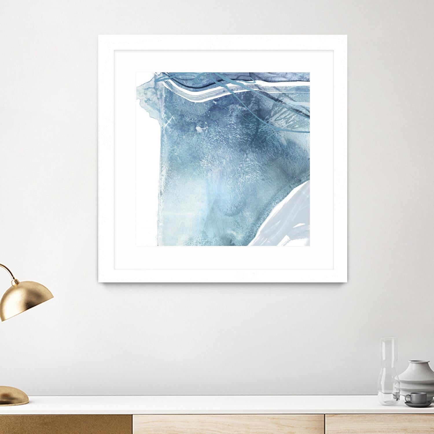 Water Pocket II by PI Studio on GIANT ART - white abstract