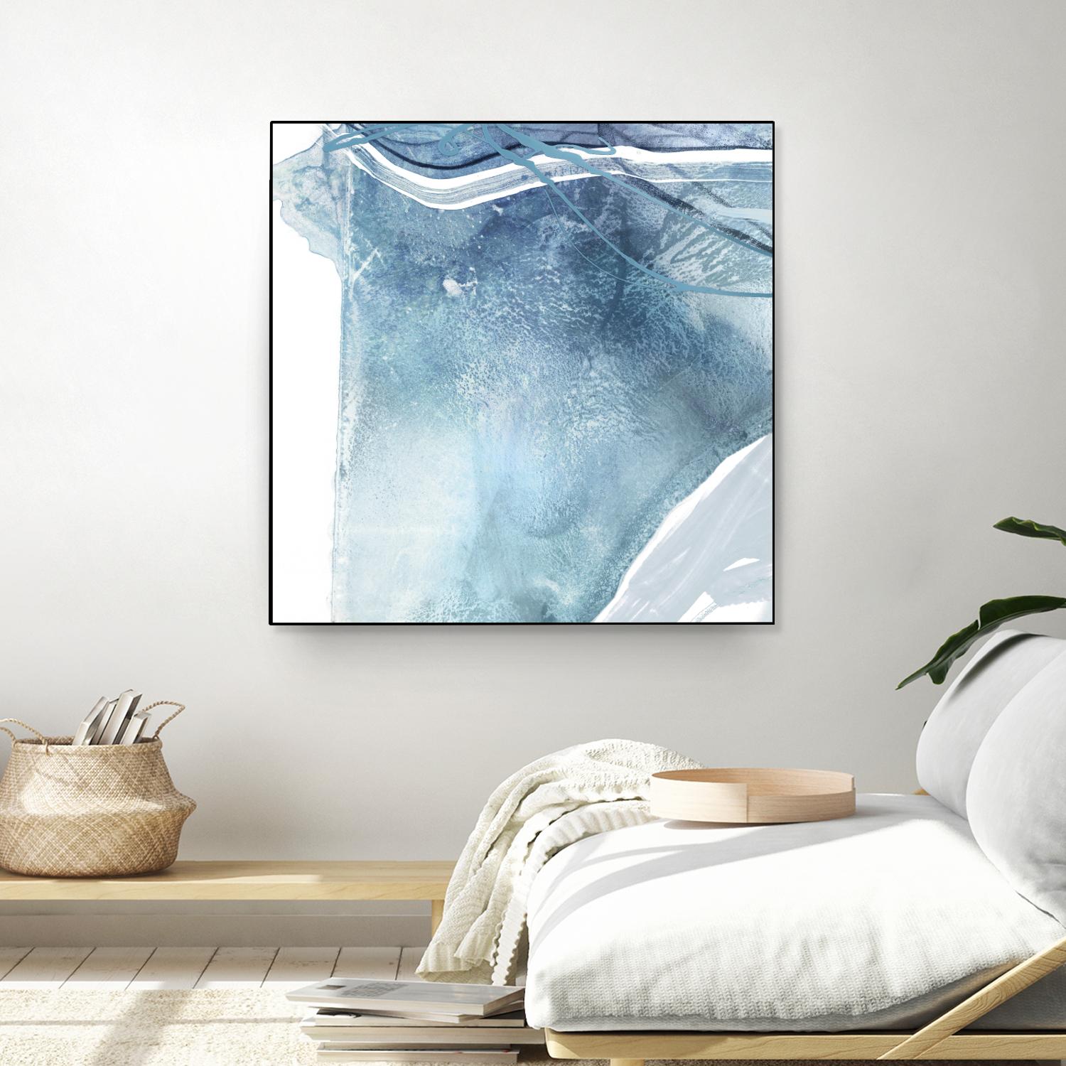 Water Pocket II by PI Studio on GIANT ART - white abstract