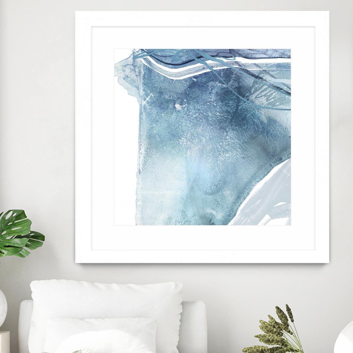 Water Pocket II by PI Studio on GIANT ART - white abstract