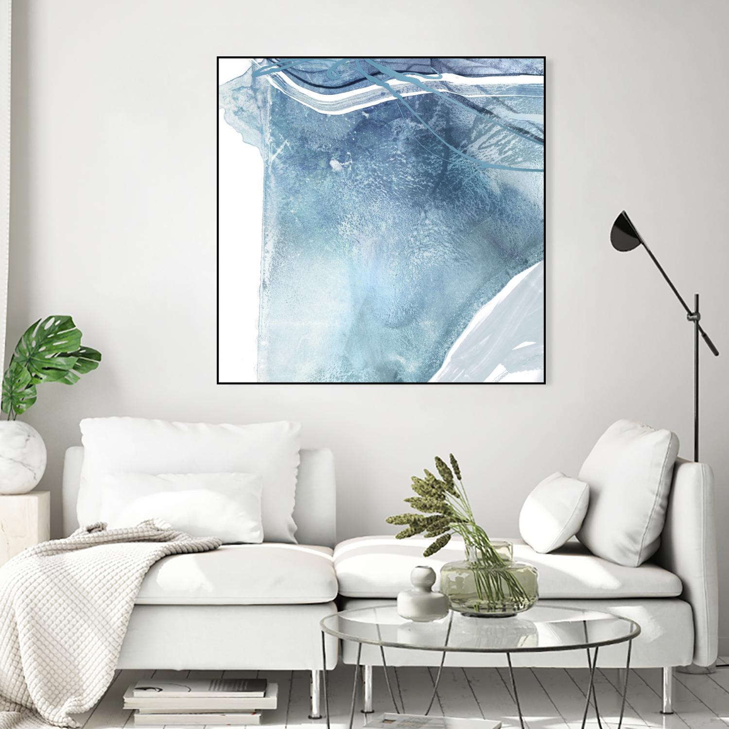 Water Pocket II by PI Studio on GIANT ART - white abstract