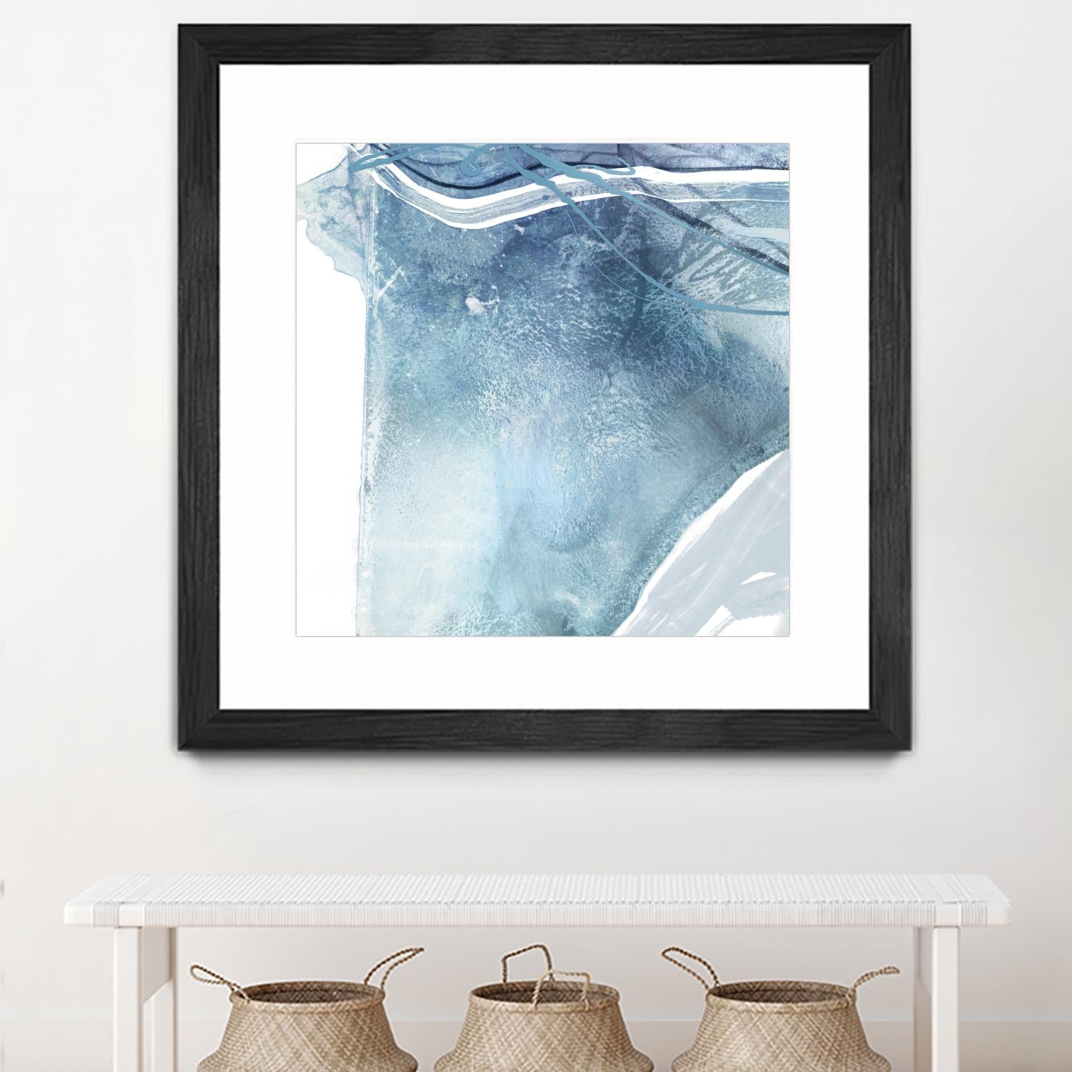 Water Pocket II by PI Studio on GIANT ART - white abstract