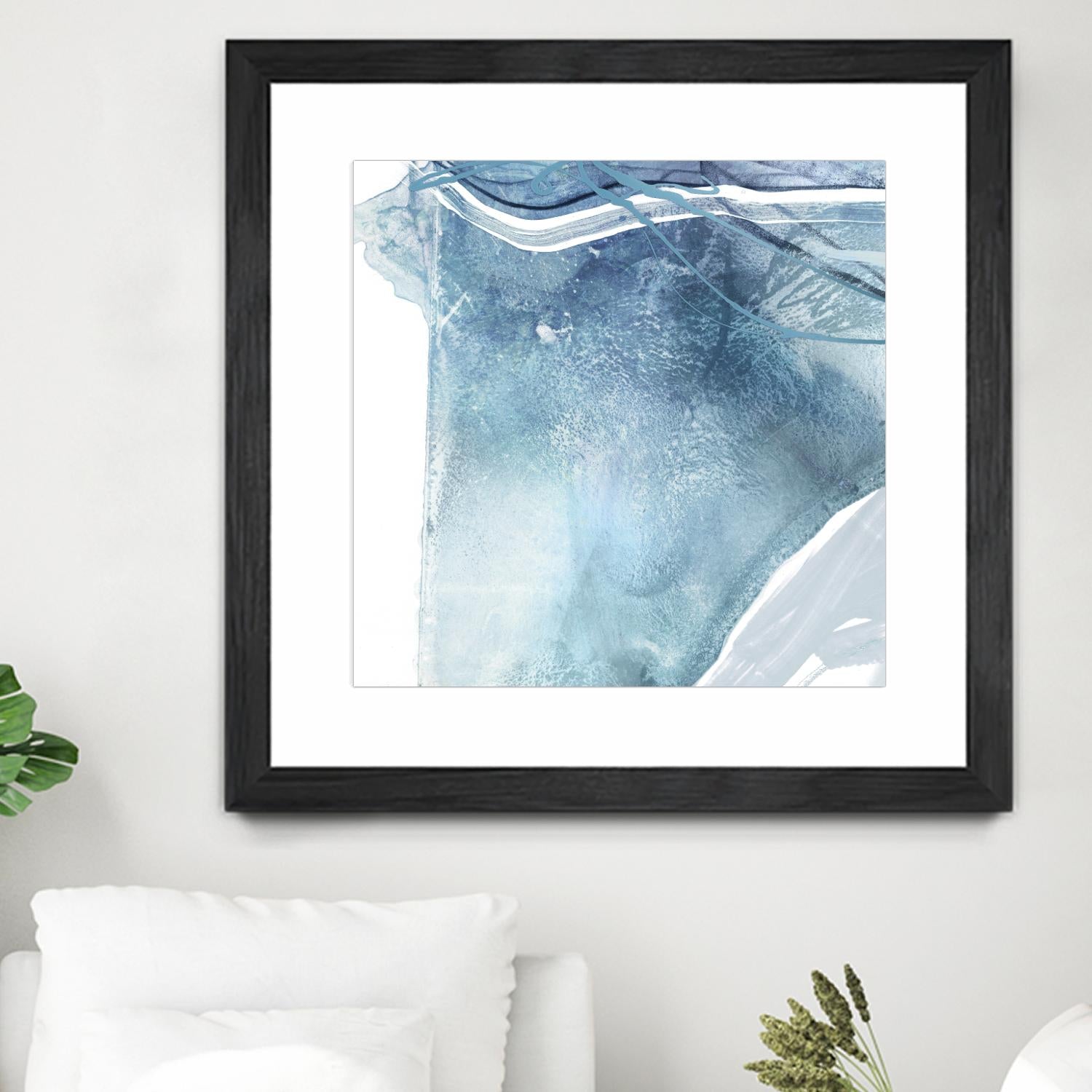 Water Pocket II by PI Studio on GIANT ART - white abstract