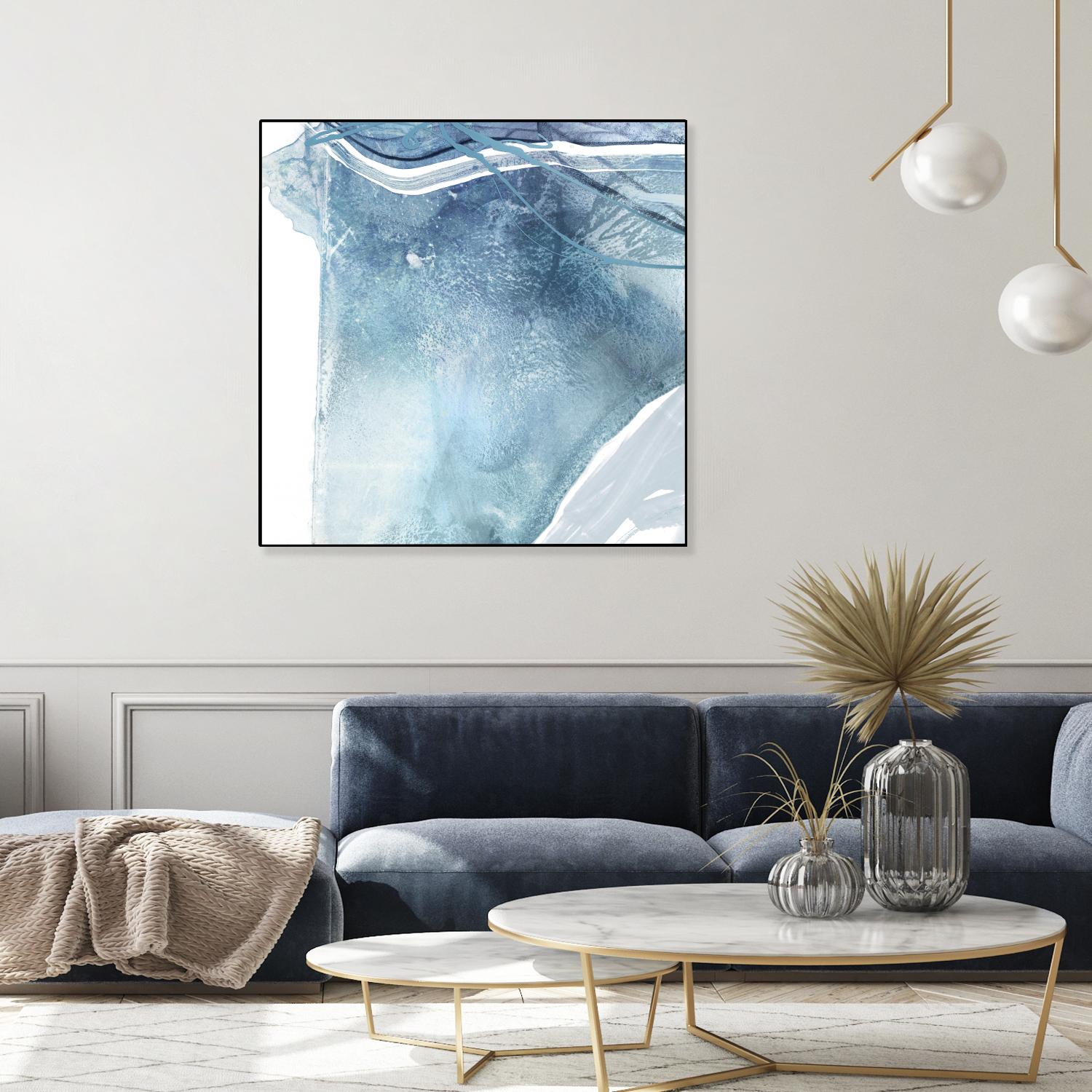 Water Pocket II by PI Studio on GIANT ART - white abstract