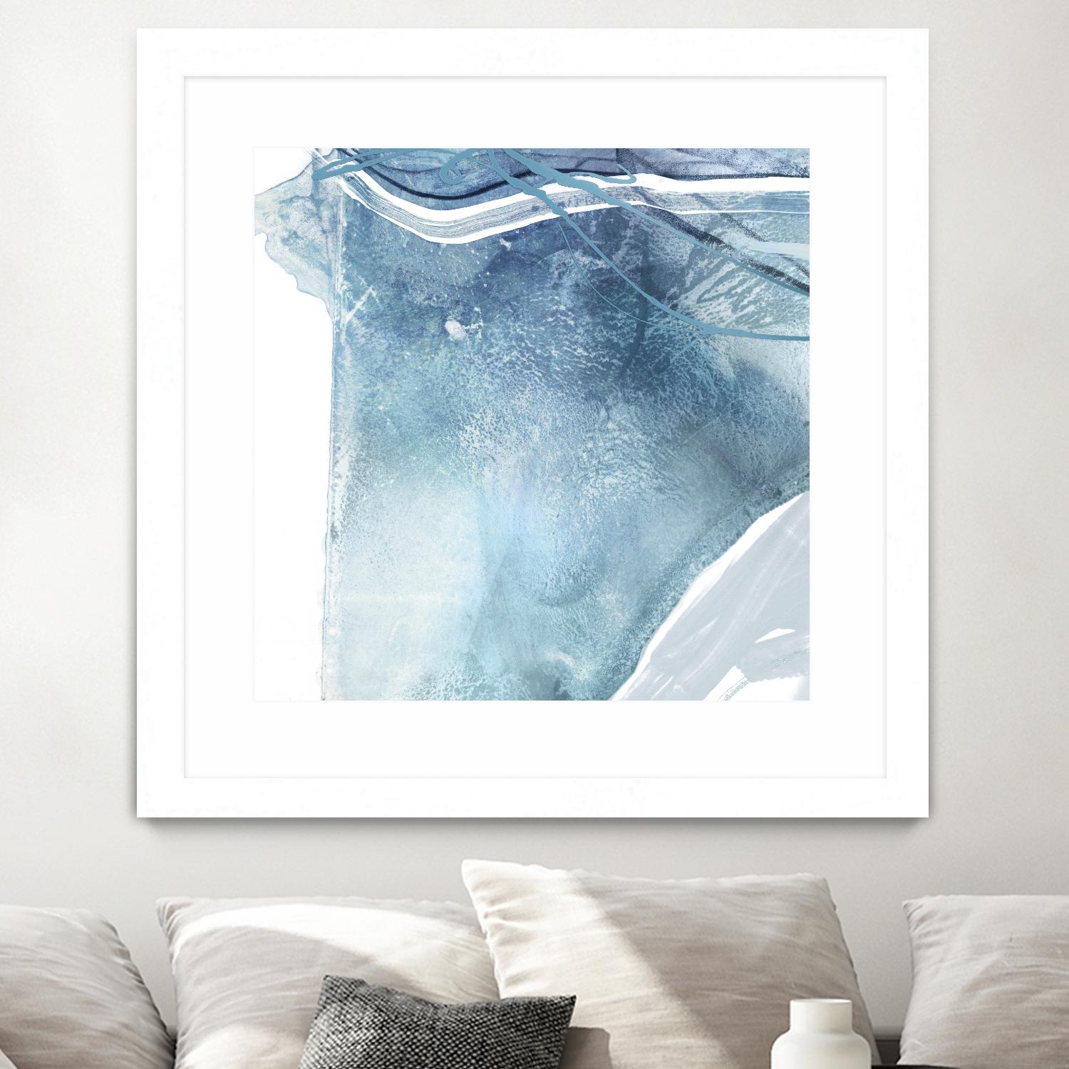 Water Pocket II by PI Studio on GIANT ART - white abstract