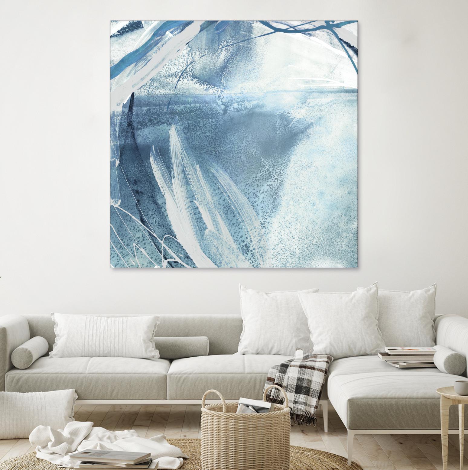 Water Pocket III by PI Studio on GIANT ART - white abstract