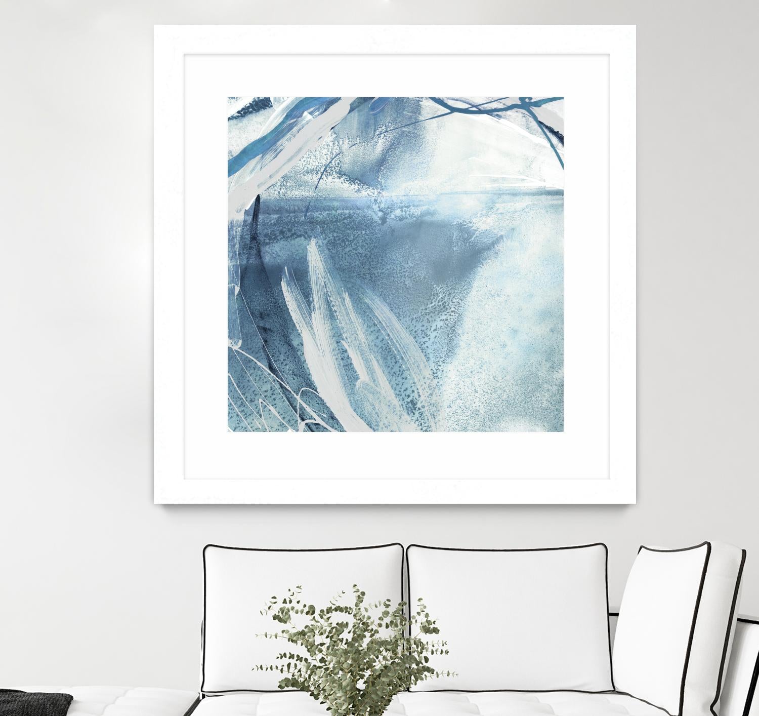 Water Pocket III by PI Studio on GIANT ART - white abstract