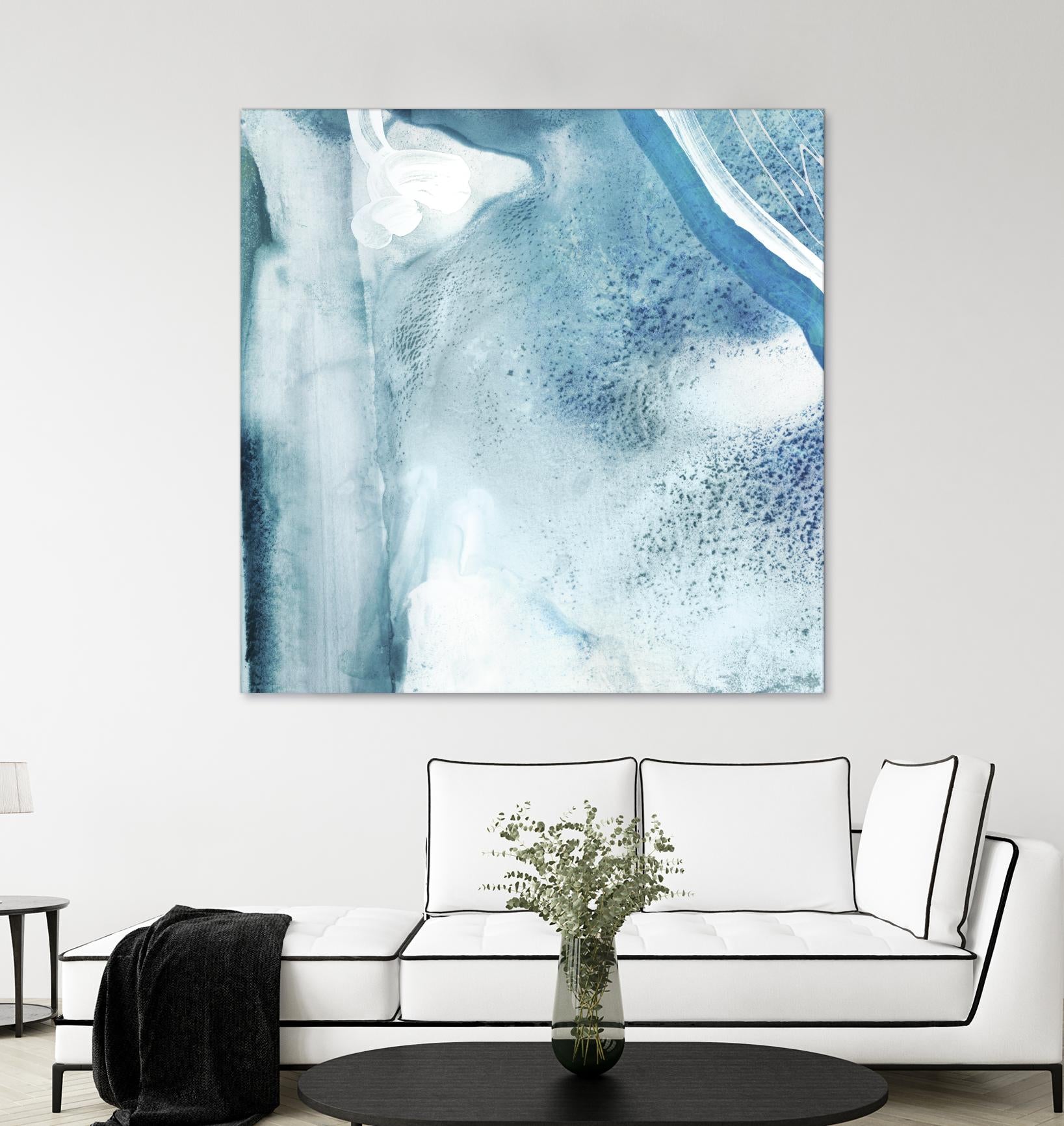Water Pocket IV by PI Studio on GIANT ART - white abstract