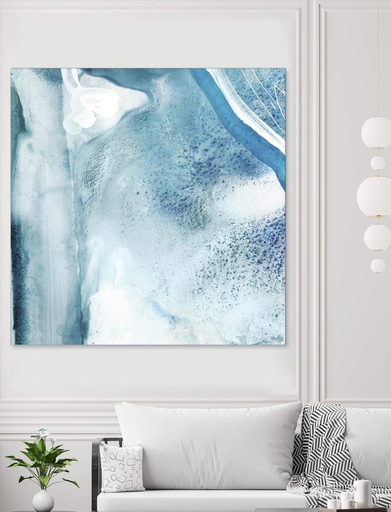 Water Pocket IV by PI Studio on GIANT ART - white abstract