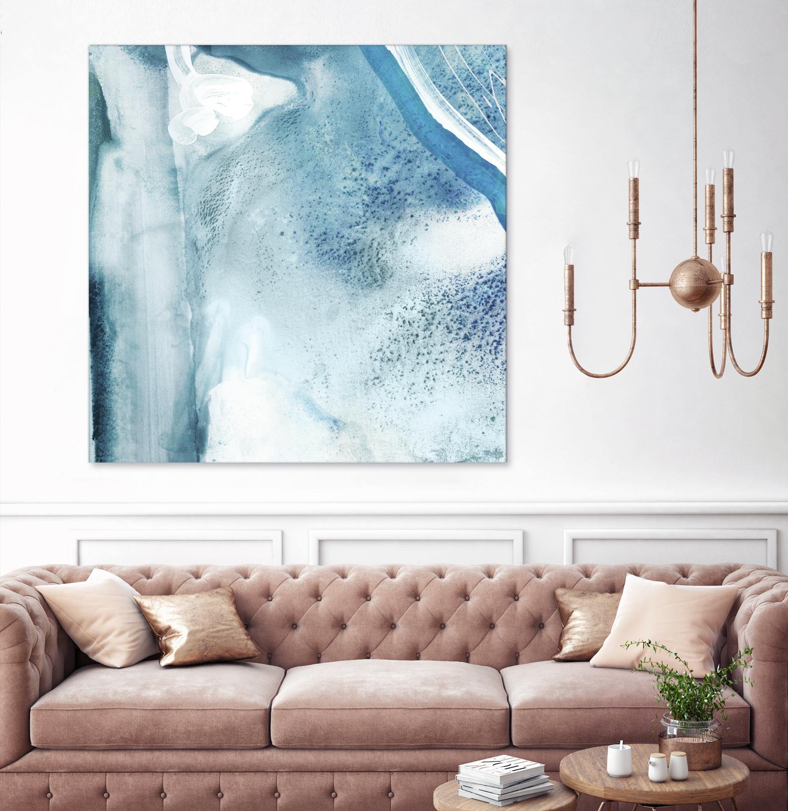 Water Pocket IV by PI Studio on GIANT ART - white abstract