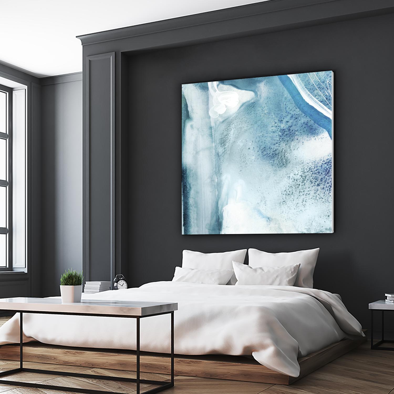 Water Pocket IV by PI Studio on GIANT ART - white abstract