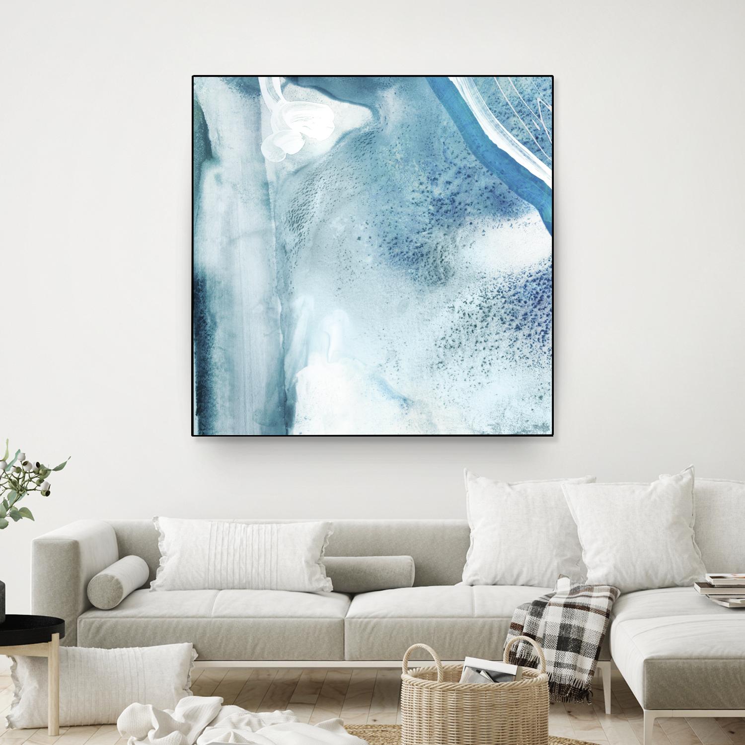 Water Pocket IV by PI Studio on GIANT ART - white abstract