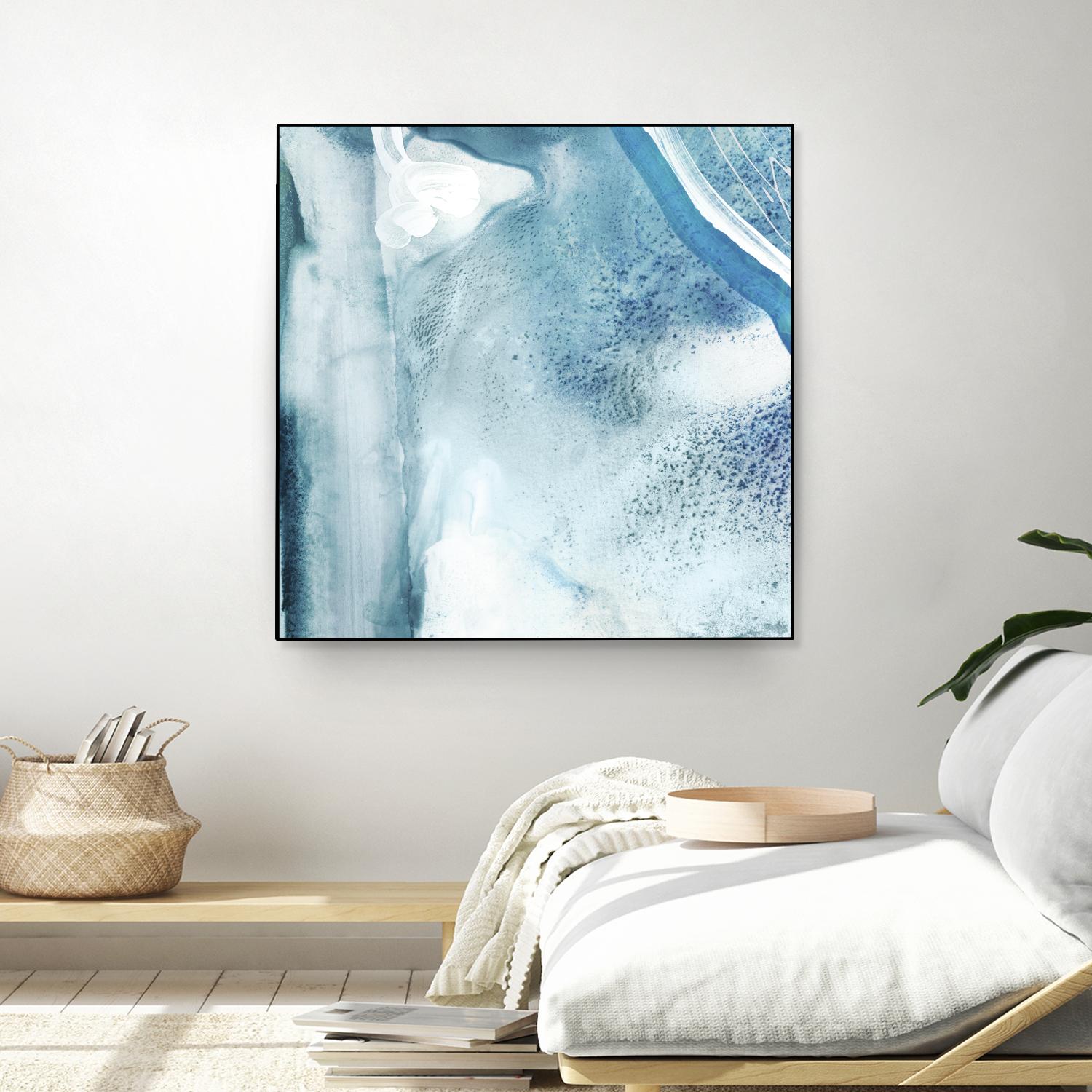 Water Pocket IV by PI Studio on GIANT ART - white abstract