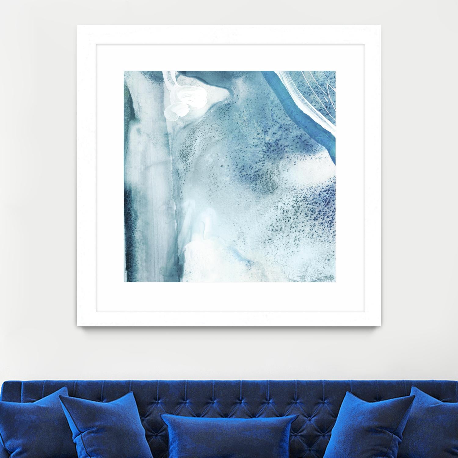 Water Pocket IV by PI Studio on GIANT ART - white abstract